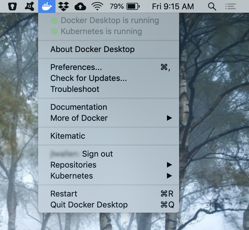 docker for mac experimental mode